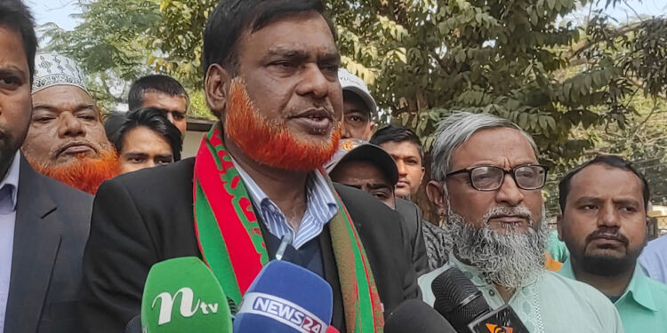 ঢাকা-৫ আসনে বিএনপির বিরুদ্ধে ‘মব’ সৃষ্টির অভিযোগ জামায়াত প্রার্থীর