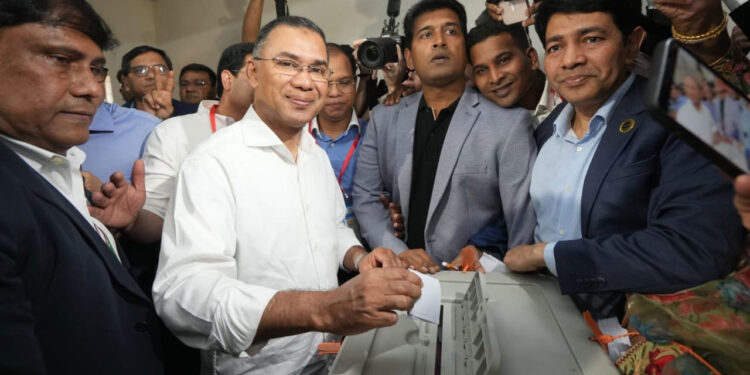 জয়লাভ করলে আইনশৃঙ্খলা উন্নয়নে প্রাধান্য : তারেক রহমান