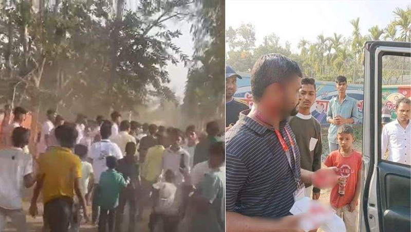 সালাহউদ্দিনের আসনে ভোটকেন্দ্রে জামায়াতপ্রার্থীর ওপরে হামলা, সাংবাদিকদের পিটিয়ে রক্তাক্ত