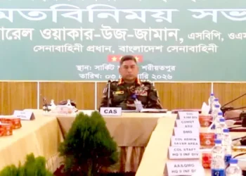 নির্বাচনে সব বাহিনীকে সমন্বিতভাবে কাজ করতে হবে: সেনাপ্রধান