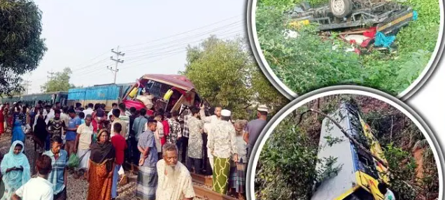 ঈদের রাত থেকে সকাল পর্যন্ত ৩ জেলায় ট্রেনের ধাক্কা ও সড়কে নিহত ১৯
