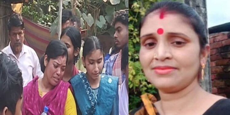 পুলিশ সদস্যের স্ত্রীকে পিটিয়ে হত্যার অভিযোগ