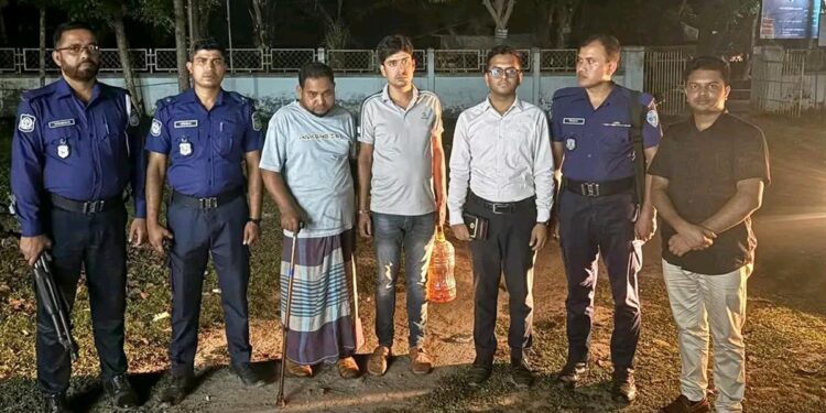 জামালপুরে জ্বালানি তেল মজুদের অপরাধে কারাদণ্ড