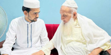 হেফাজত আমিরের সঙ্গে আসিফ মাহমুদের সৌজন্য সাক্ষাৎ