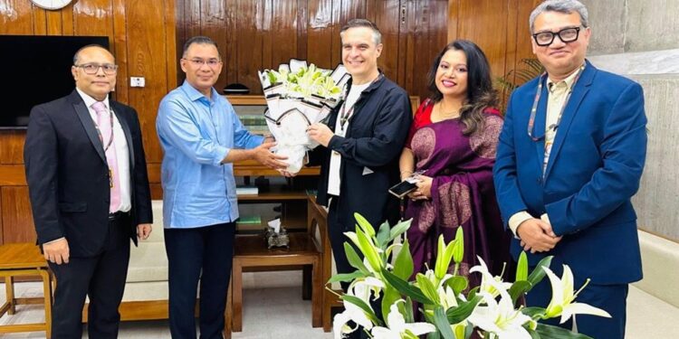 প্রধানমন্ত্রীর সঙ্গে বাটা গ্রুপের গ্লোবাল সিইওর সাক্ষাৎ