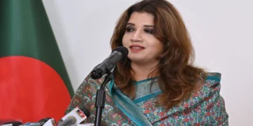 পররাষ্ট্র প্রতিমন্ত্রী হয়ে প্রথমবার বি‌দেশ সফরে গেলেন শামা ওবায়েদ