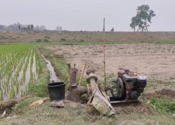 ফরিদপুরে জ্বালানি সংকট: আবাদ মৌসুমে দিশেহারা পাট চাষিরা
