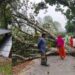 ঝড়ে কিশোরগঞ্জের ৪ গ্রামের ঘরবাড়ি ও গাছপালা লন্ডভন্ড