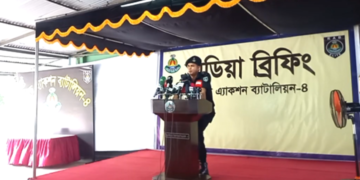 কাফরুলে গার্মেন্টস ব্যবসায়ীর কাছে চাঁদা দাবি ও গুলি, গ্রেফতার ৪