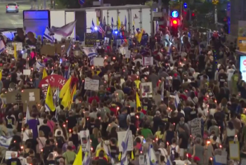 তেল আবিবে নেতানিয়াহুর বিরুদ্ধে হাজারো মানুষের বিক্ষোভ