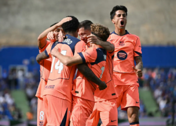 বার্সেলোনা শিরোপার দ্বারপ্রান্তে, জয়ের ব্যবধানে বড় লিড