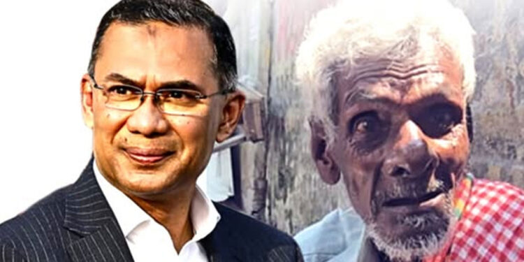 উচ্ছেদ হওয়া বৃদ্ধের পাশে দাঁড়ালেন প্রধানমন্ত্রী