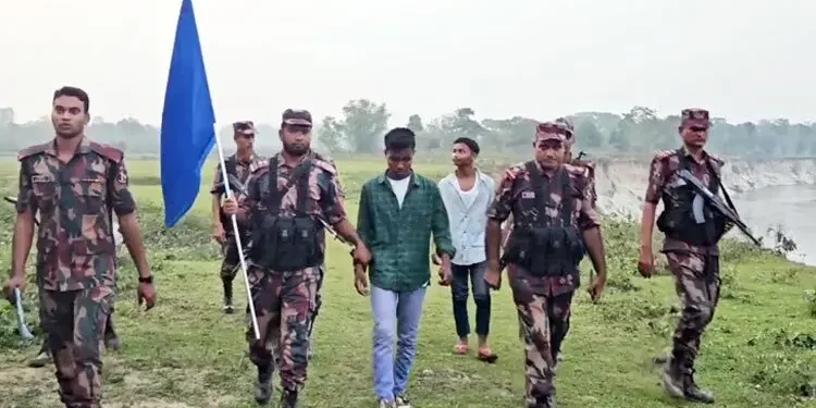 সীমান্ত থেকে ধরে নিয়ে যাওয়ার ৮ ঘণ্টা পর দুই কিশোরকে ফেরত দিলো বিএসএফ