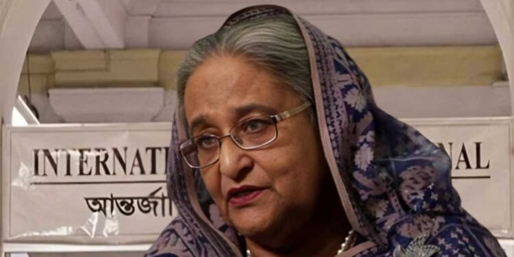 শেখ হাসিনার বিরুদ্ধে রায় বাতিল করার দাবিতে ‘ল’ ফার্মের চিঠি