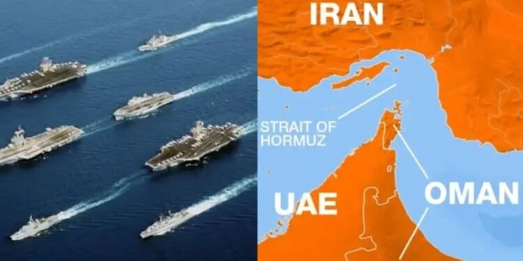 ইরানের অনুমতি ছাড়াই হরমুজ পার করলো মার্কিন নৌ-বাহিনীর জাহাজ