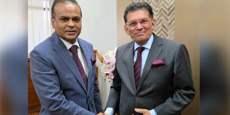 বাংলাদেশ-মরিশাস দ্বিপক্ষীয় সহযোগিতা জোরদারে আলোচনা