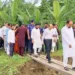 বিষখালী নদীর ভাঙন রোধে জিও ব্যাগ ফেলা শুরু