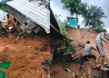 উখিয়ার রোহিঙ্গা ক্যাম্পে পাহাড় ধসে ৮ জনের মৃত্যু